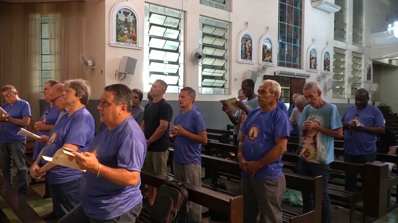 24/02/2026 - Oração 5º Mistério - Terço dos Homens da Paróquia São Benedito de Barra do Piraí - RJ.