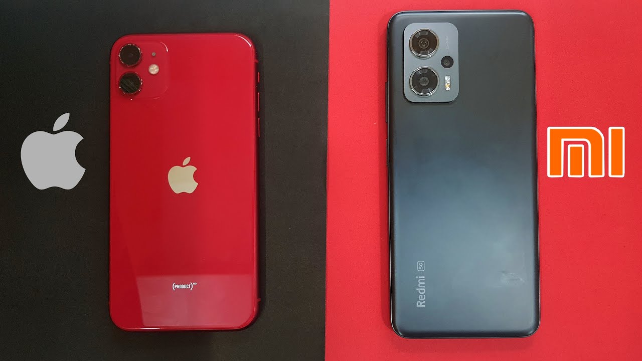 Redmi K50I vs iPhone 11 - Camera | Display | Battery | Speaker  and Speed Test!