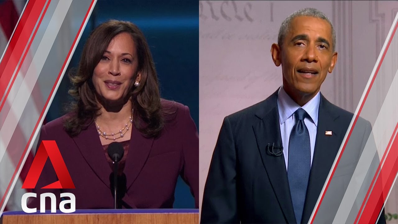 US election: Kamala Harris accepts Democratic nomination for vice president