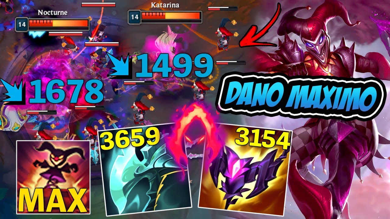 SHACO FULL AP DANO MÁXIMO NAS CAIXINHAS *muito op* - LEAGUE OF LEGENDS