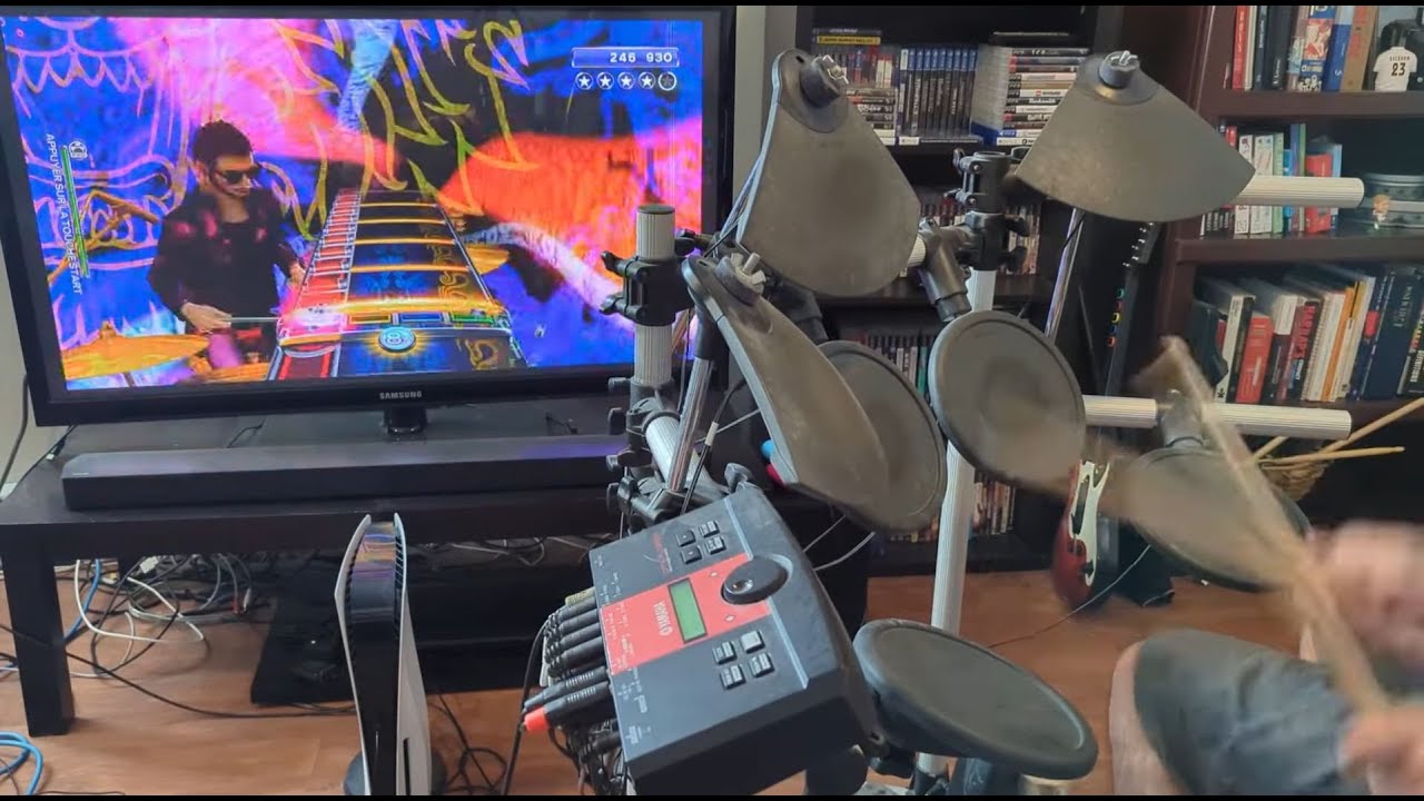 Caught in a Mosh by Anthrax First Ever PS3 100% Pro Drums FC