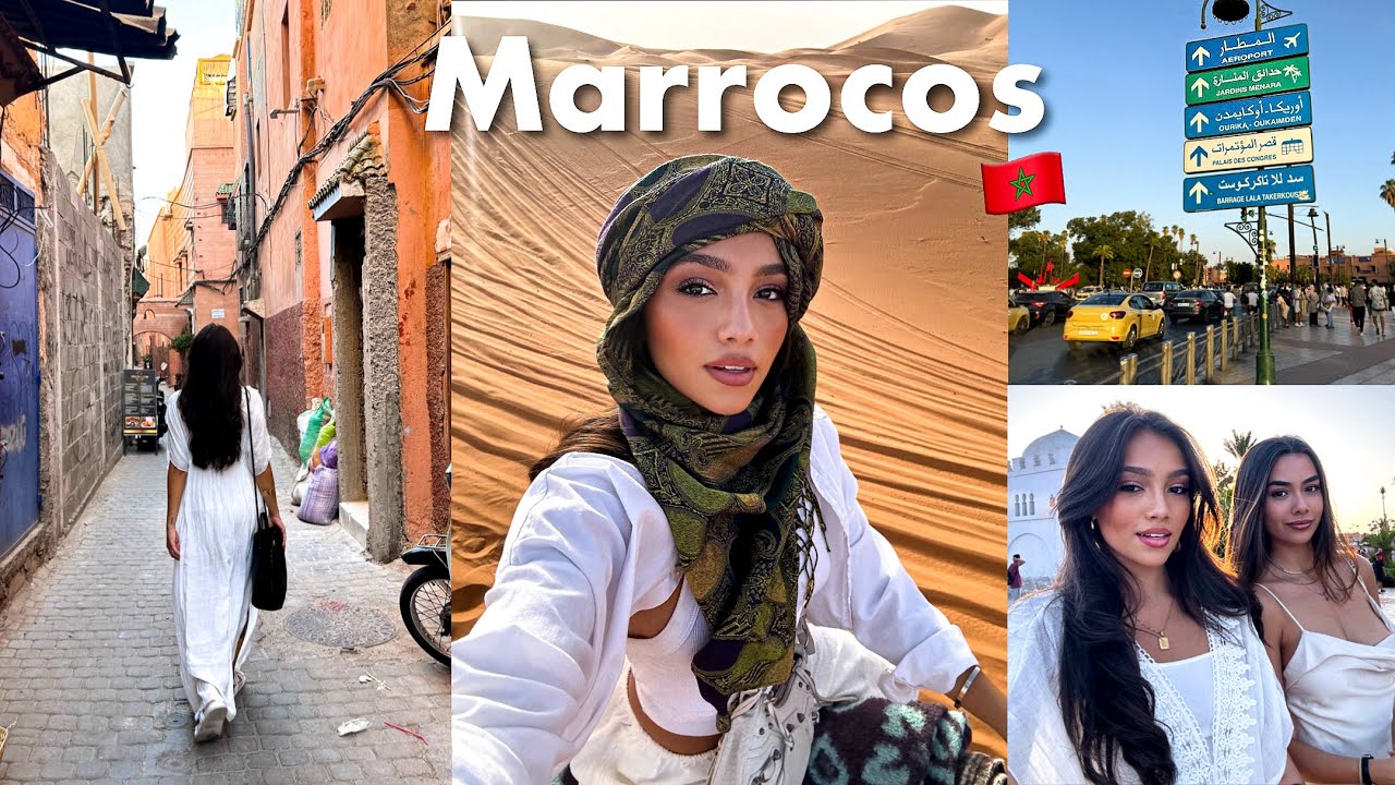chegamos em Marrocos || conhecendo Marrakech, comida & deserto do Saara