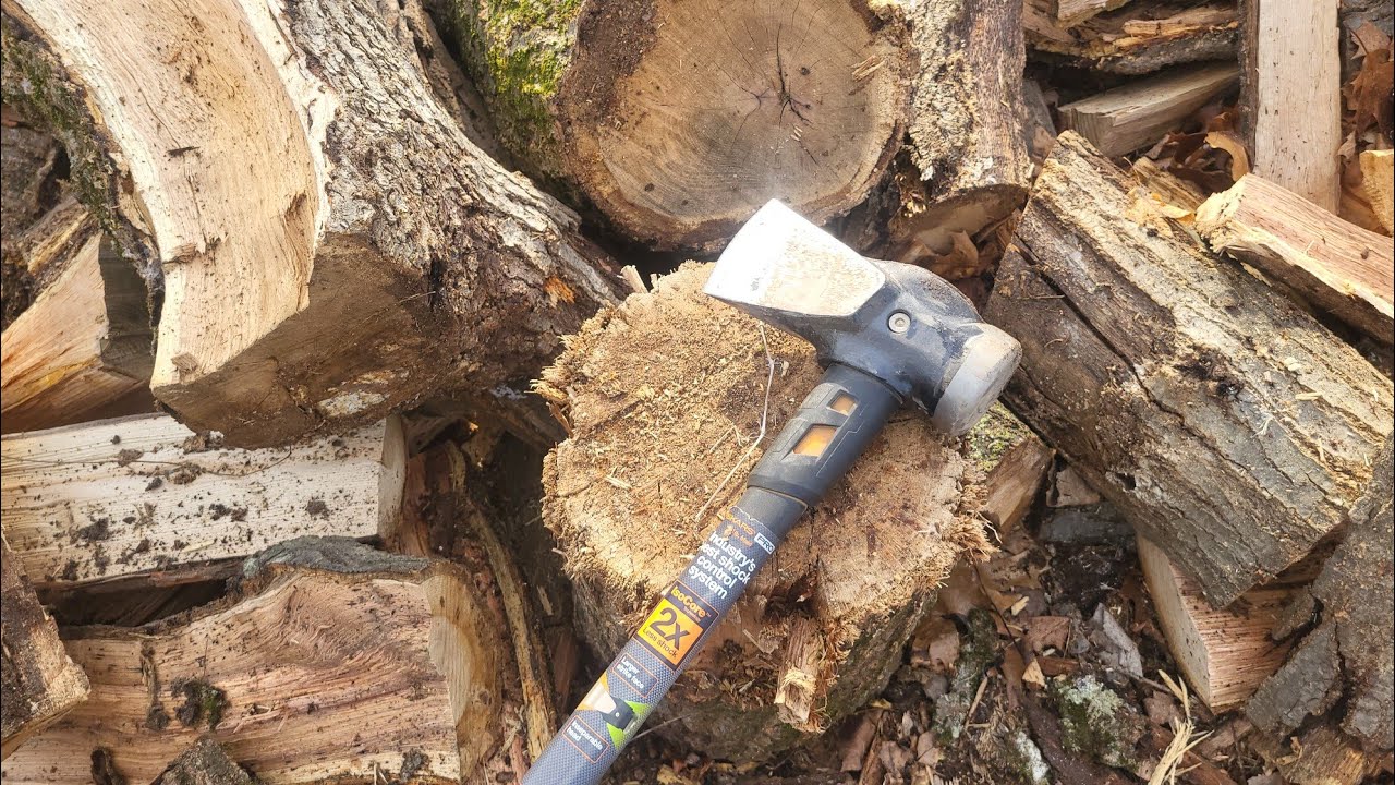 Choppy Time #227  (02/19/2026)  Outdoor Firewood Splitting ASMR