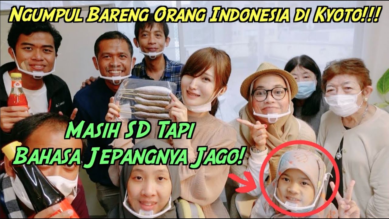 KETEMU SAMA ANAK SD INDONESIA JAGO BAHASA JEPANG! NGUMPUL BARENG SAMA ORANG INDONESIA DI KYOTO!