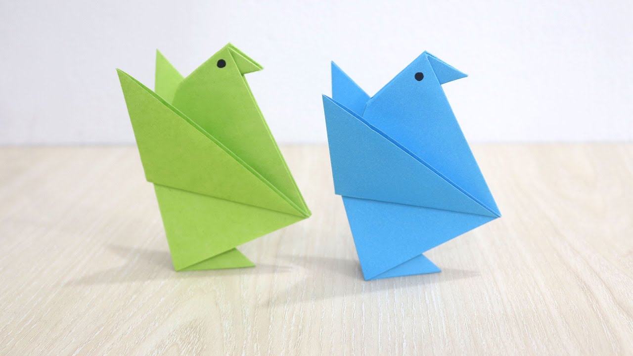 Origami Chick - Easy Paper Baby Chicken