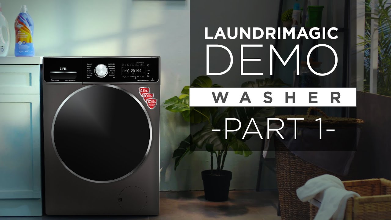 IFB Laundrimagic Demo Part 1 – Understanding Wash Programs in your Washer Dryer Refresher 1.0