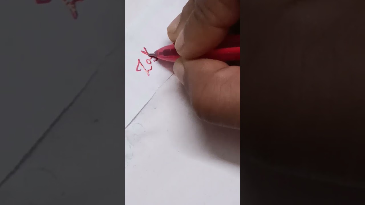 Cursive Handwriting | Writing Z For Zakir | Zakir Name Status