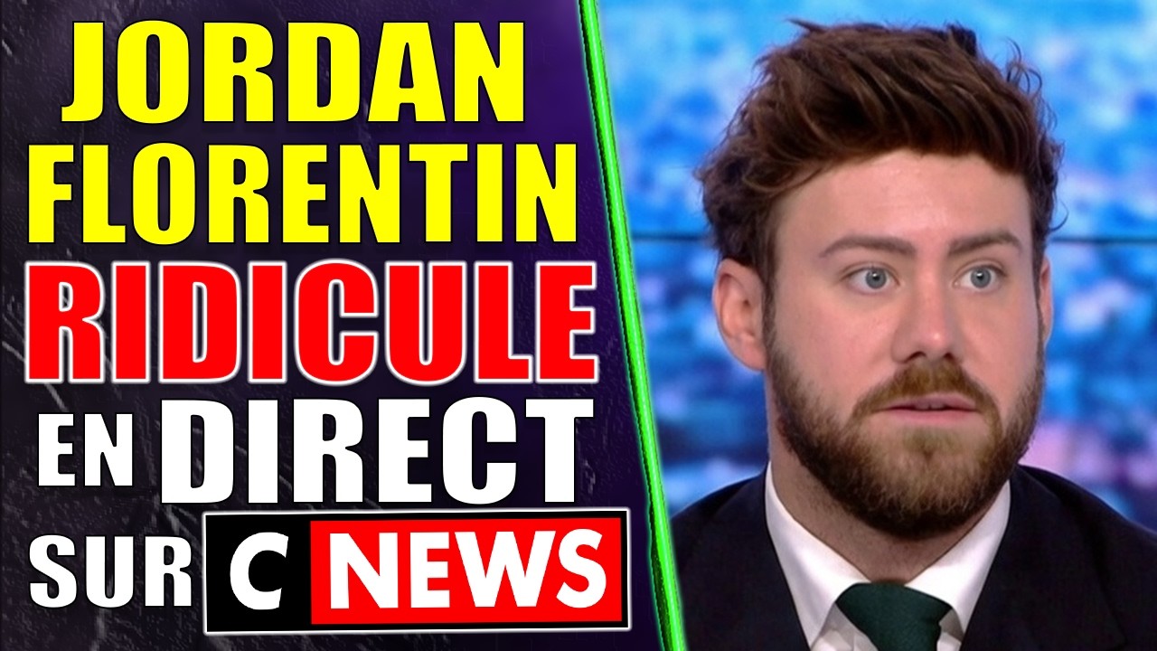 Jordan Florentin PASSE POUR UN CLOWN et se fait RECADRER en direct sur CNEWS !