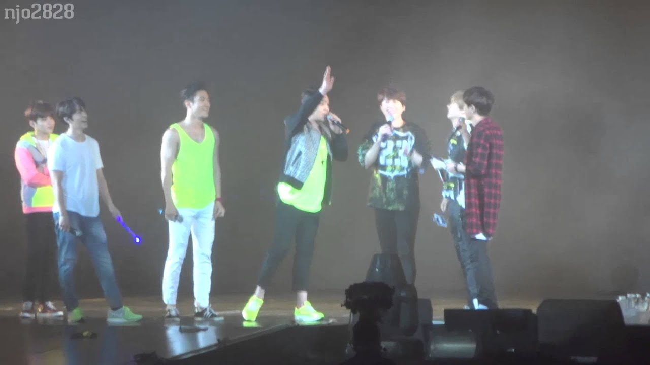 150329 SS6Nanjing SJ imitate Shindong's Don't Forget n guess who they imitate
