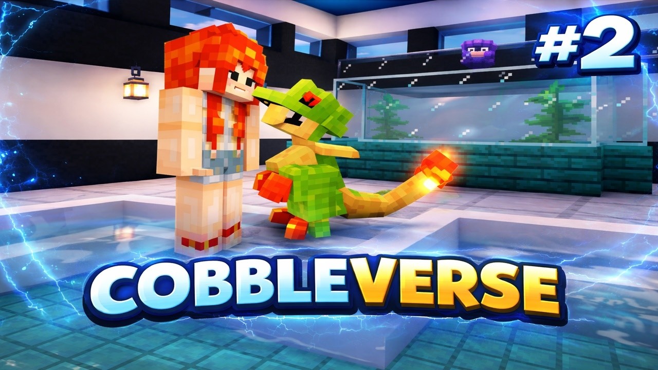 Treinei meu time e ficou ABSURDO! | Cobbleverse #2