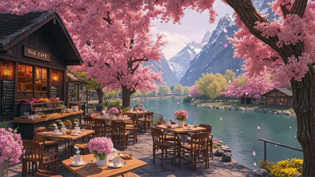 Springtime Coffee Jazz 🎶 Warm Smooth Jazz for Relax, Work & Chill