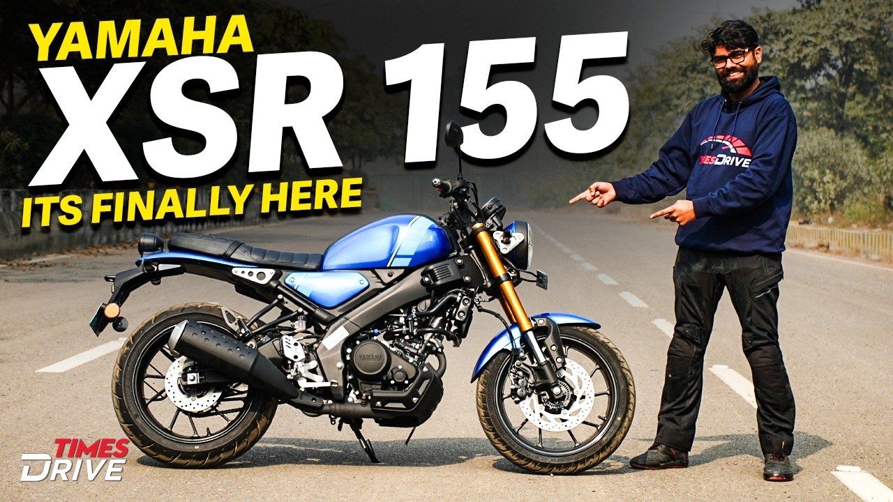 Yamaha XSR 155 Road Test Review | Performance, Features, Price, Ride & Handling | Times Drive