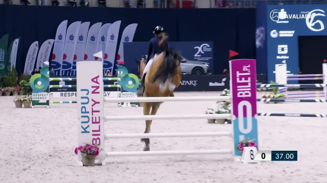 Ażur. Speed & Music. Cavaliada Kraków 2025. marta Piszczek. Miejsce 6. CSI 4*.