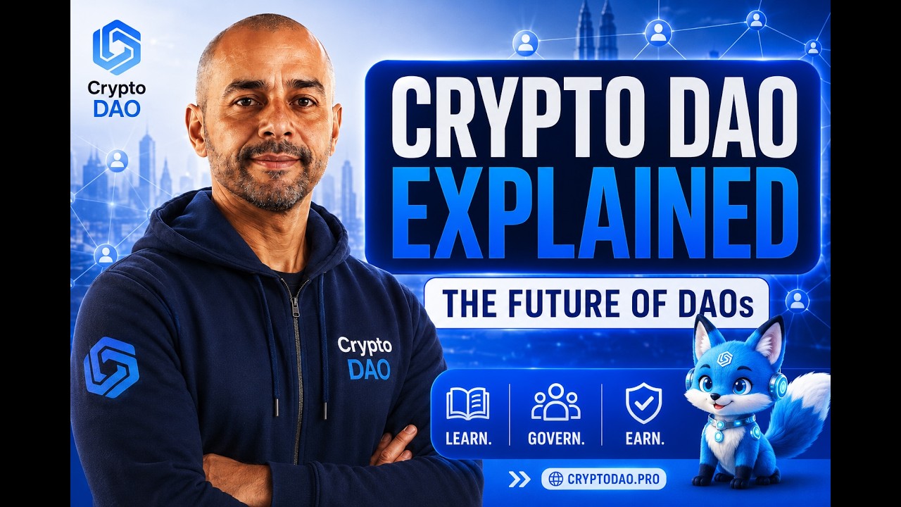 Crypto DAO Explained: The Future of DAOs, Blockchain Governance & the New Economy