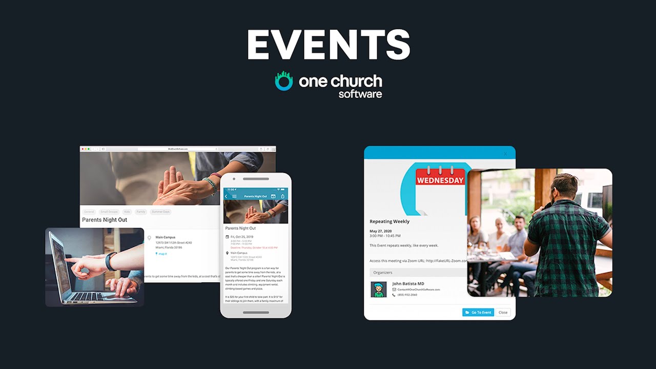 Church Events Management