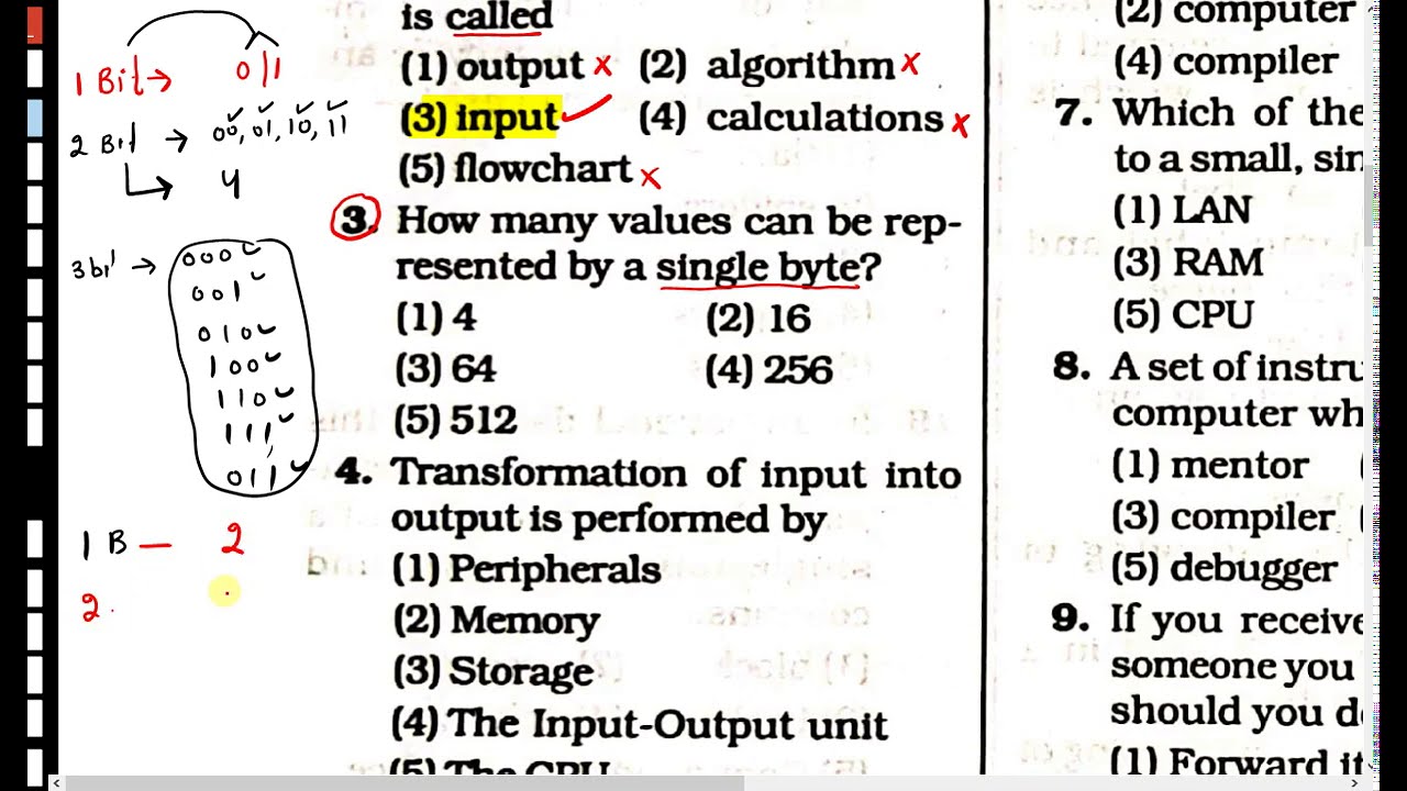 Test series_4  Previous papers of computer For Panchayat Account Assistant as per syllabus #JKSSB