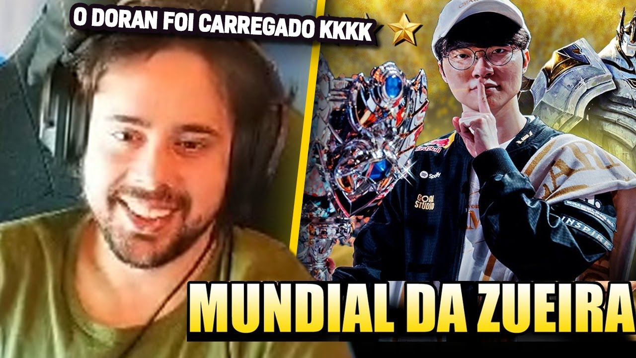 YODA REACT BRONZIOCRE O DIA QUE O FAKER QUEBROU TODOS OS RECORDS MUNDIAL DA ZOEIRA 