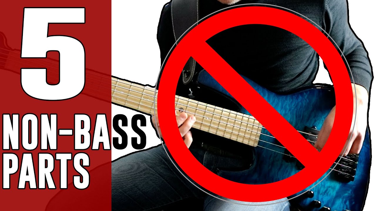 5 NON-BASS PARTS [Play Along Tabs]