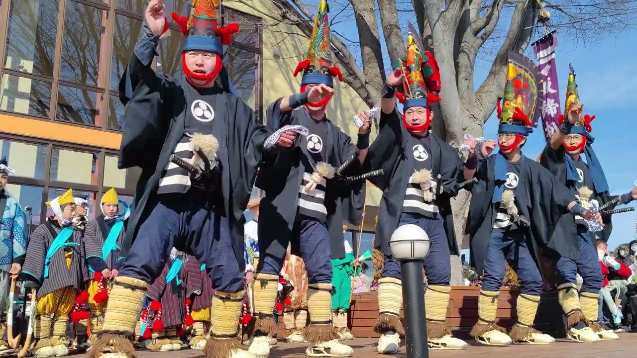 令和6年　八食センター　中居林えんぶり組披露