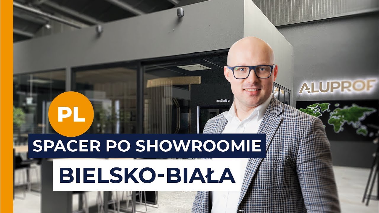 Spacer po showroomie Aluprof w Bielsku-Białej