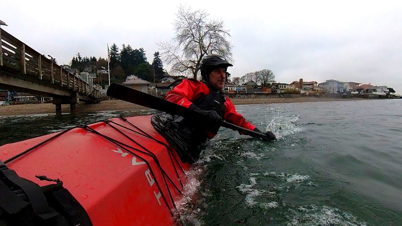 Getting Some Seat Time In the TRAK 2.0 Kayak; 12-2-2024