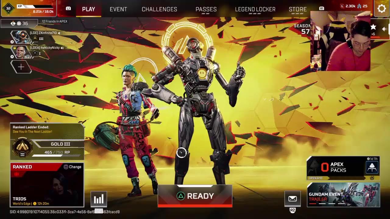 Apex Legends S28 | EPISODE # Drunk Ranked? With @JJOrange 