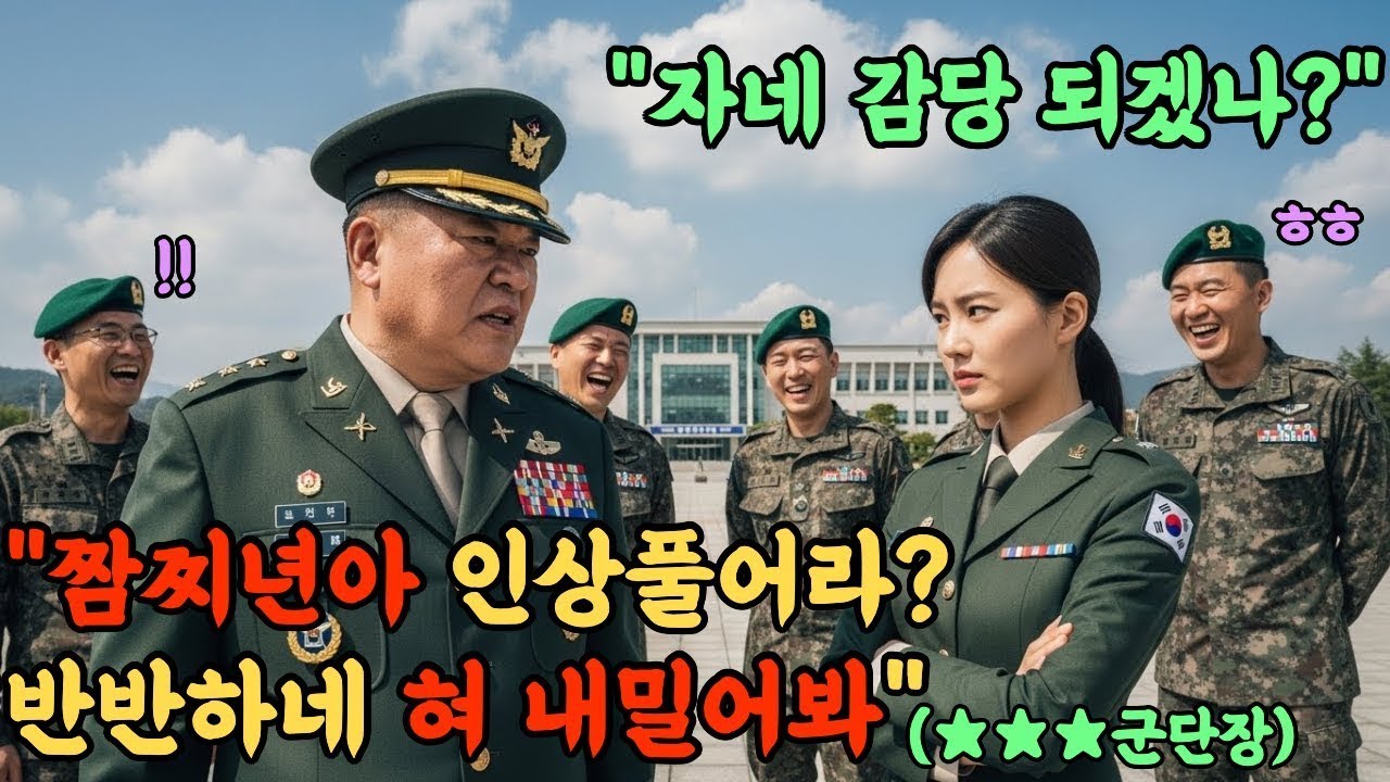 707특임대 출신 최연소 군단장이 정체를 숨기고 초임하사로 등장한다  일주일 뒤 취임식 단상에서 벌어진 개차반 사단장의 역대급 참교육 현장l 오디오북 l 감동 l 창작사연 l