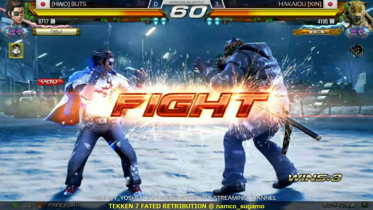 【鉄拳7FR】バッツ（ファラン）vs破壊王（キング）聖帝戦｜[TEKKEN 7FR] BUTS(HWOARANG) vs HAKAIOU(KING) RULERS' DEATHMATCH