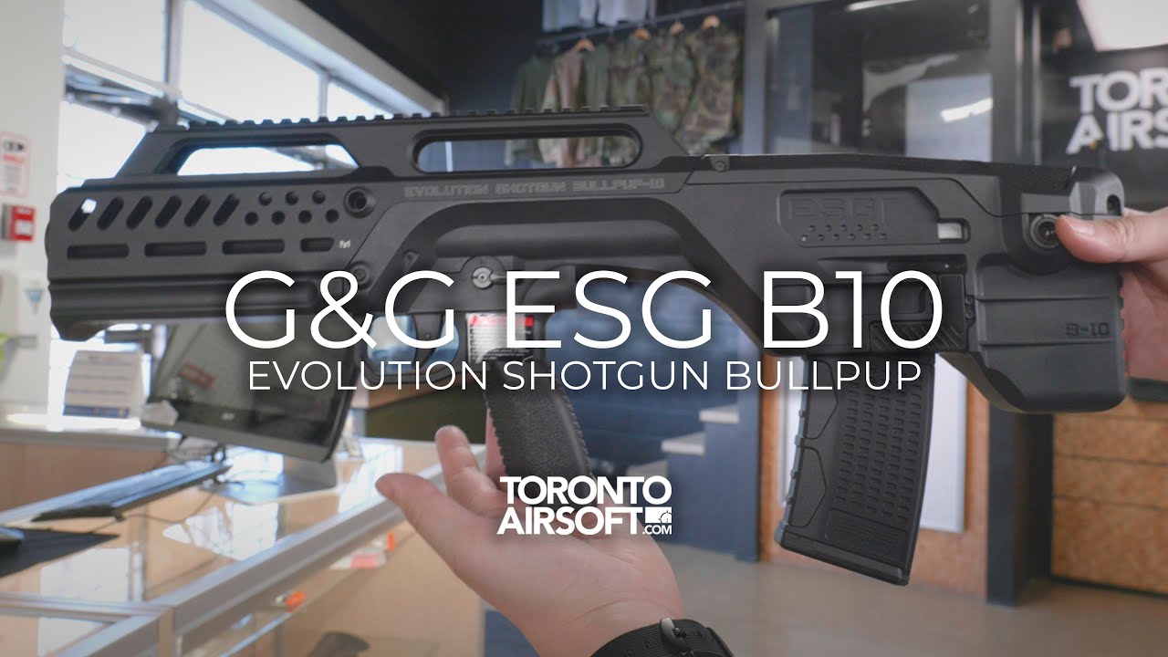 This GAS semi-auto shotgun might be a bit OP... G&G ESG B10