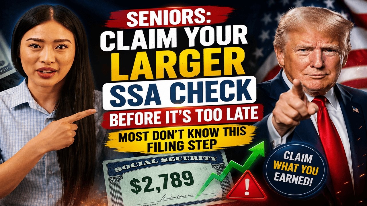 Seniors  Claim Your Larger SSA Check Before It&rsquo;s Too Late &mdash; Most Don&rsquo;t Know This Filing Step 1080p c
