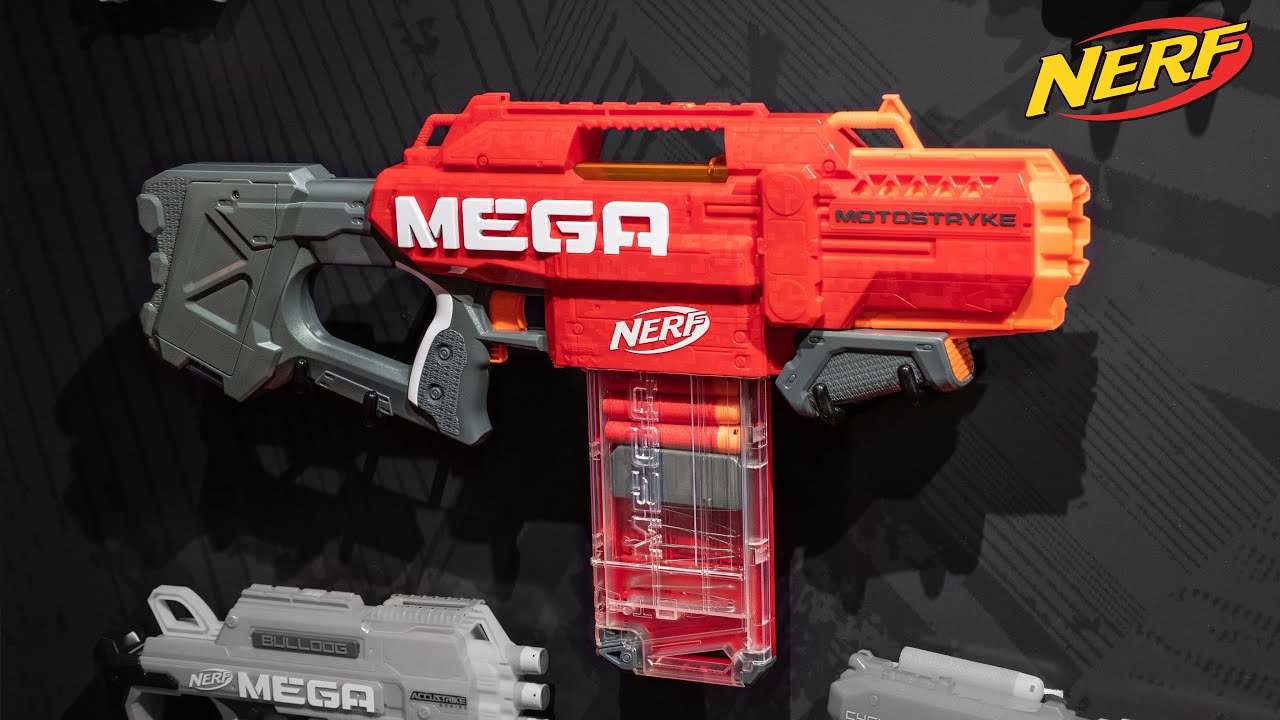 Nerf MEGA Motostryke | 2020 Toy Fair PREVIEW