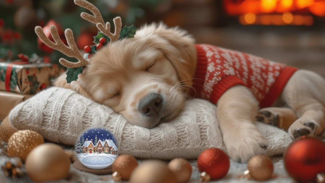 24 Hours of Relaxing Music🐶Deep Sleep Puppy Calm Music🐶🎵Dog Separation Anxiety Music #dogmusic
