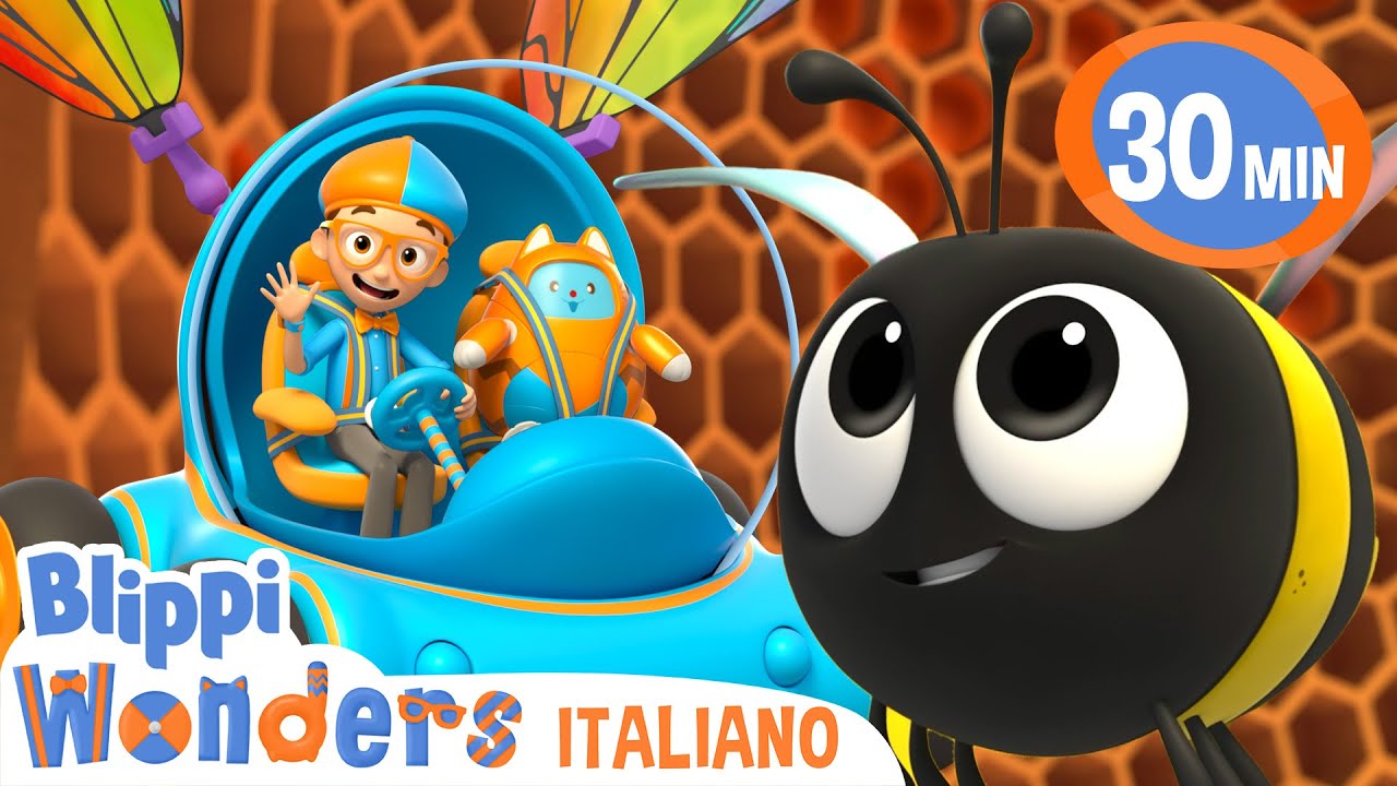 È la Festa delle Api! Blippi Impara! 🌼🐝 | Blippi in Italiano | Video educativi per bambini