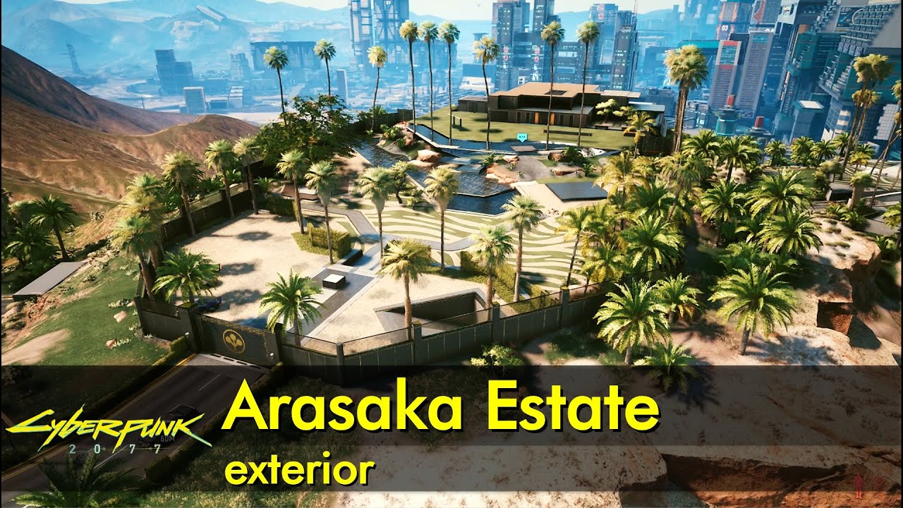 Arasaka Estate (exterior) | Cyberpunk 2077
