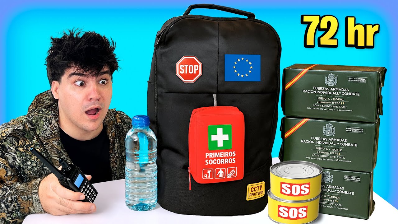 Kit de Sobrevivência para 72 Horas para o NOVO APAGÃO em PORTUGAL