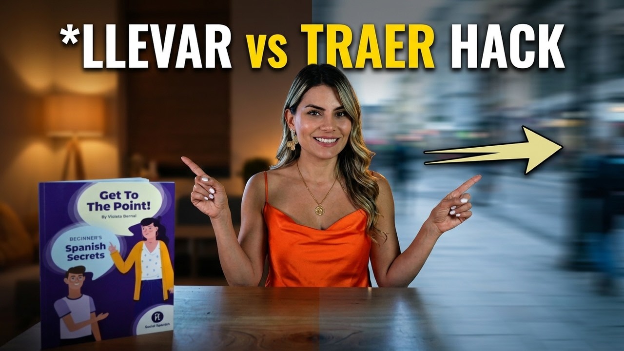 LLEVAR против TRAER | Используйте их как настоящий житель