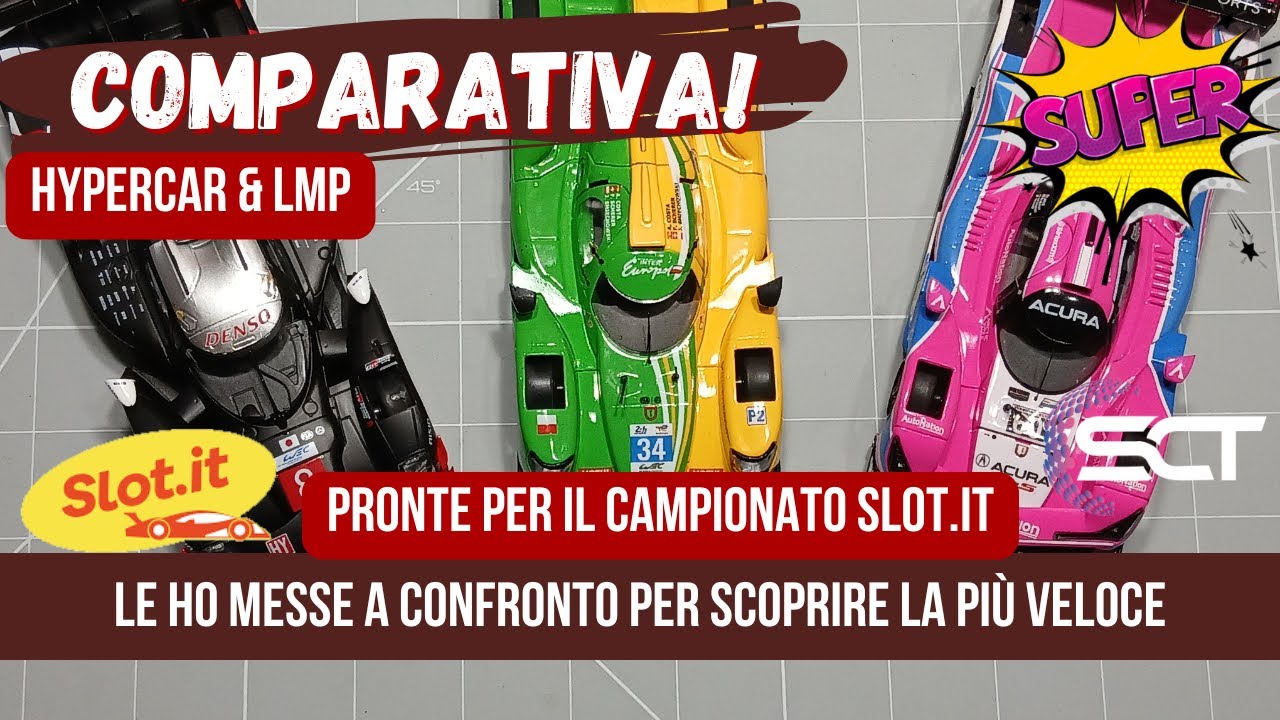 Tre Slot.it a confronto | Test completo in pista – Slotcartec LAB