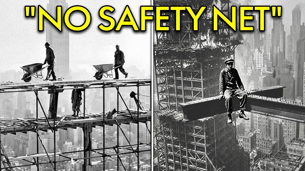 How Early Workers Built Skyscrapers on Sketchy Wooden Scaffolding