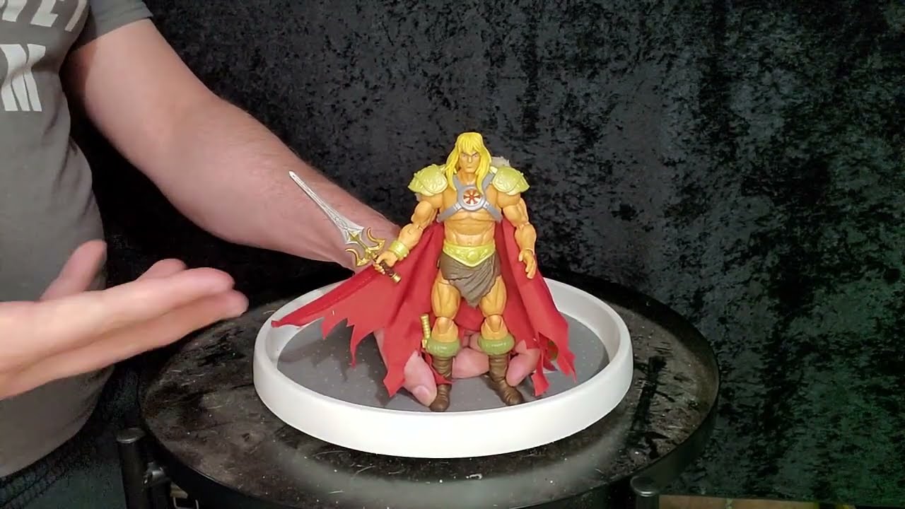 Custom Masterverse he-man figures including king grayskull and new eternia he man!