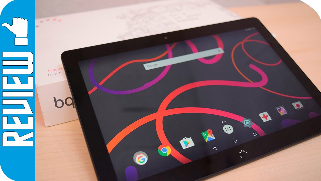 bq aquaris M10 una tablet android full hd 1080p perfecta para casa