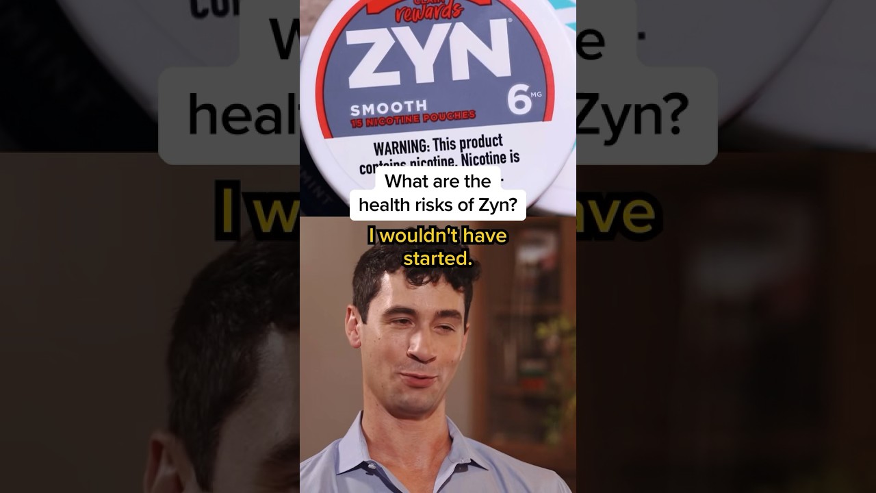 What are the health risks of Zyn?