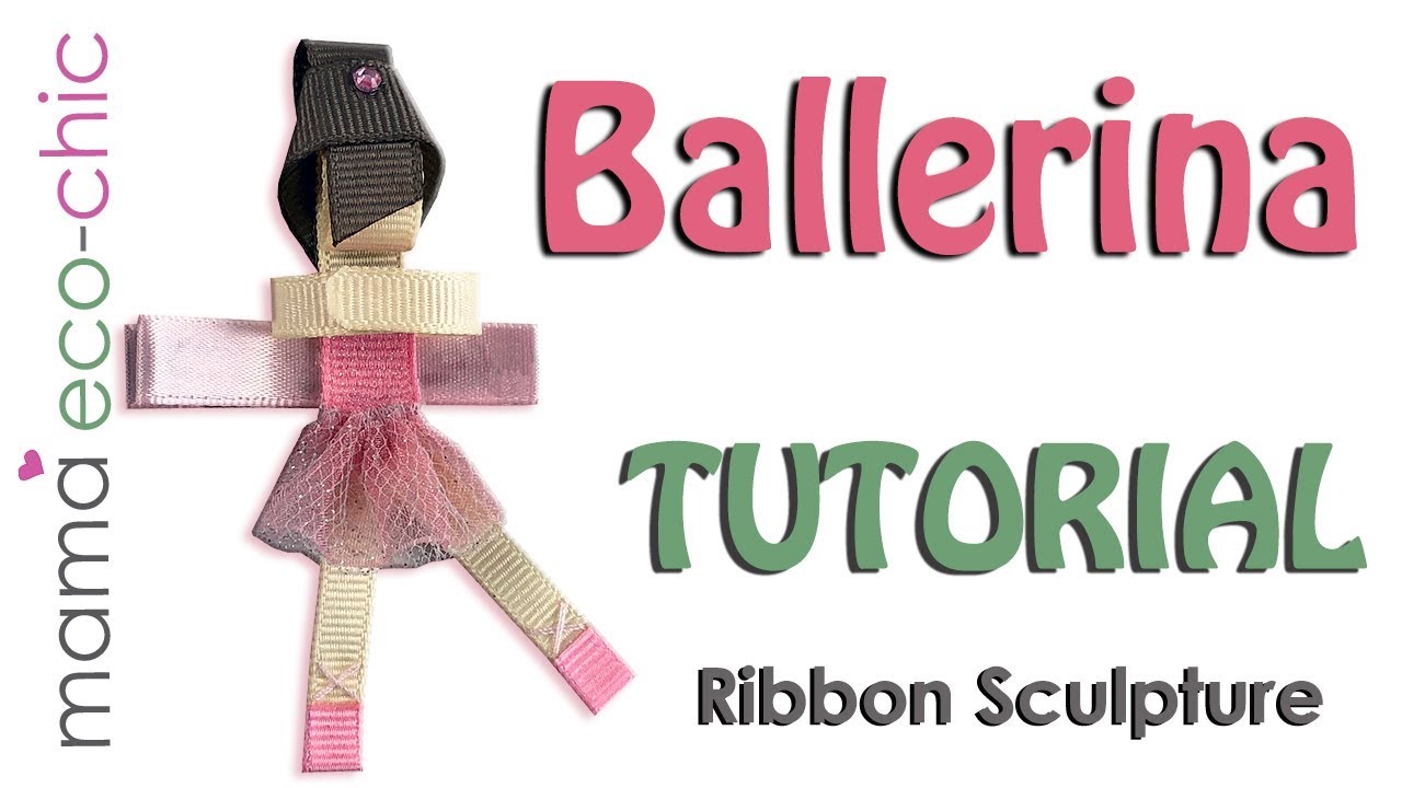 Tutorial: Ballerina. Ribbon Sculpture (English/Español)