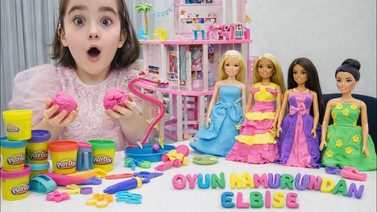 EĞLENCELİ OYUNLAR ASYA İLE OYUN HAMURU VİDEOLARI EĞİTİCİ EĞLENCELİ VİDEOLAR