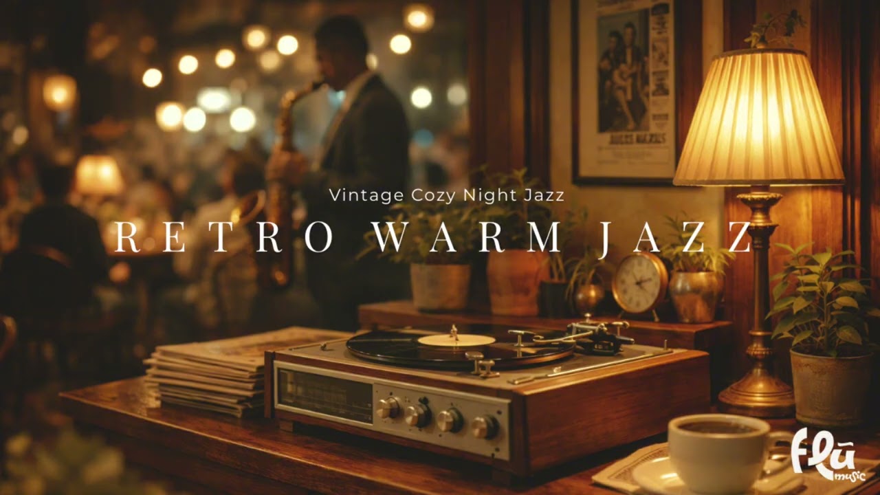 Midnight Cafe Jazz Playlist | Cozy Warm Vibes