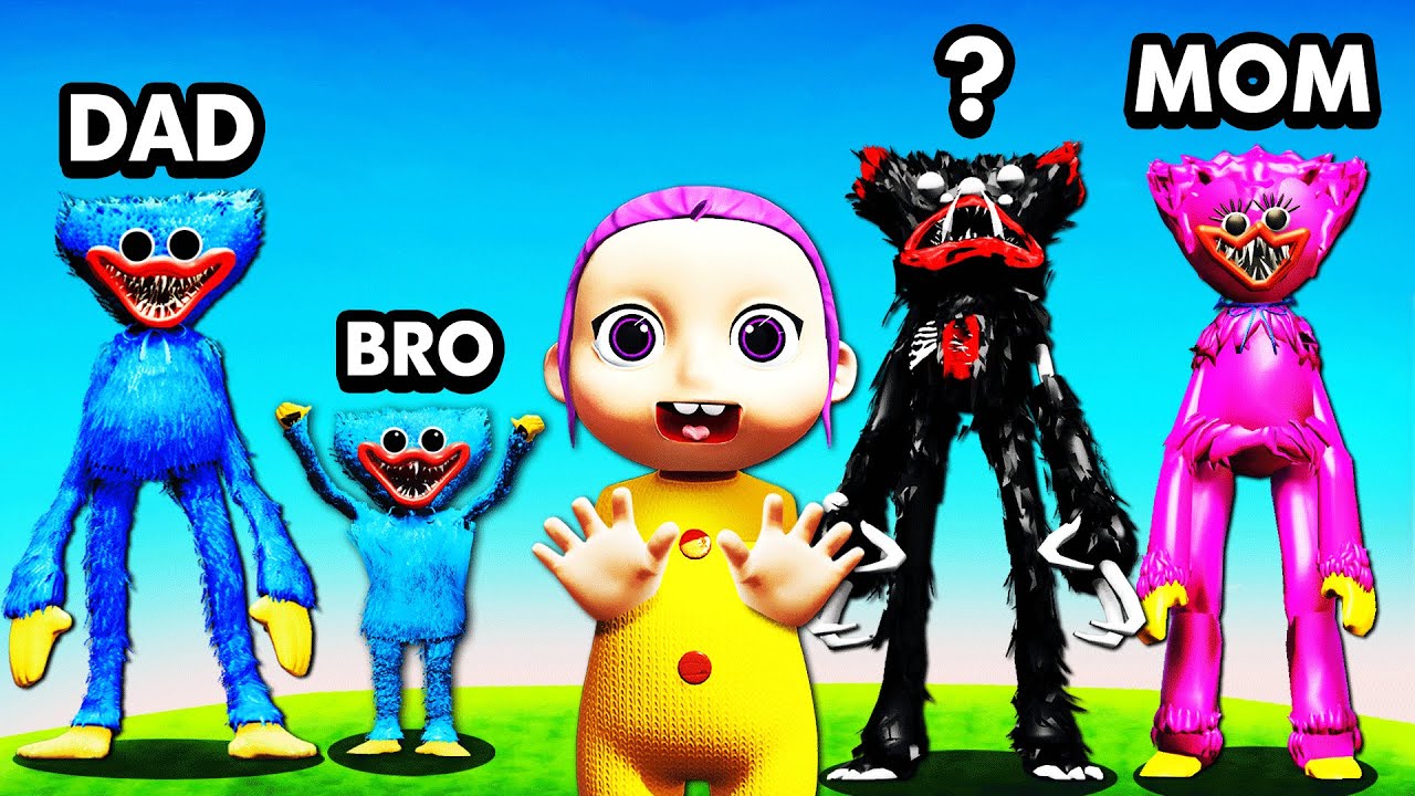 Adopted By HUGGY FAMILY (VR Baby)