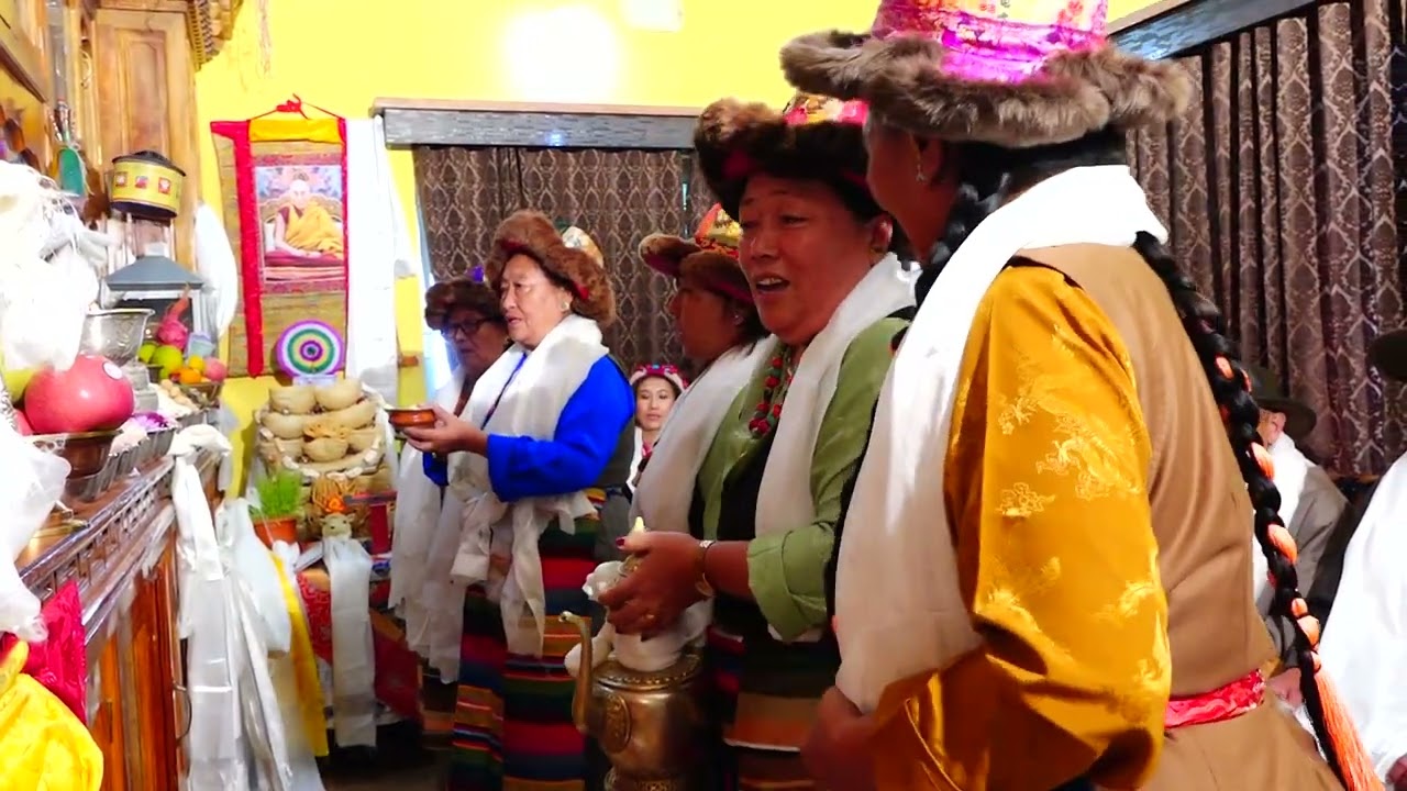 Takkyi Shashing Rabduk Tibetan wedding on 18. Feb 2024 VIDEO