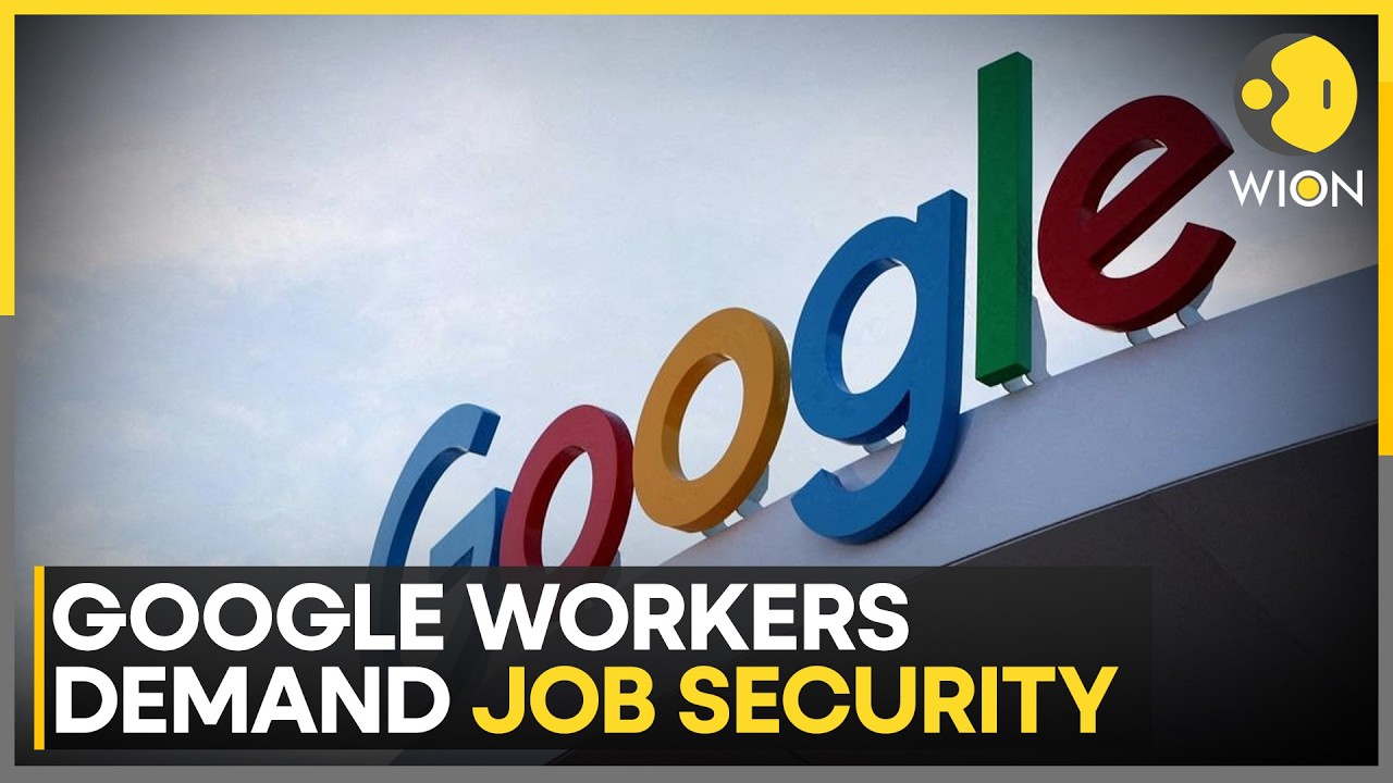 Google Employees Demand Job Security From Pichai Amid AI-Driven Layoffs | wion