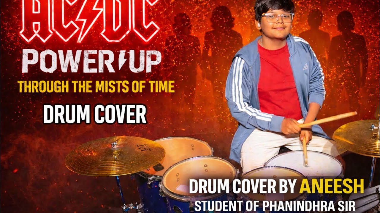 Aneesh Drum Cover | Through The Mists Of Time | Student Of Phanindhra Sir | PD College Of Drumming