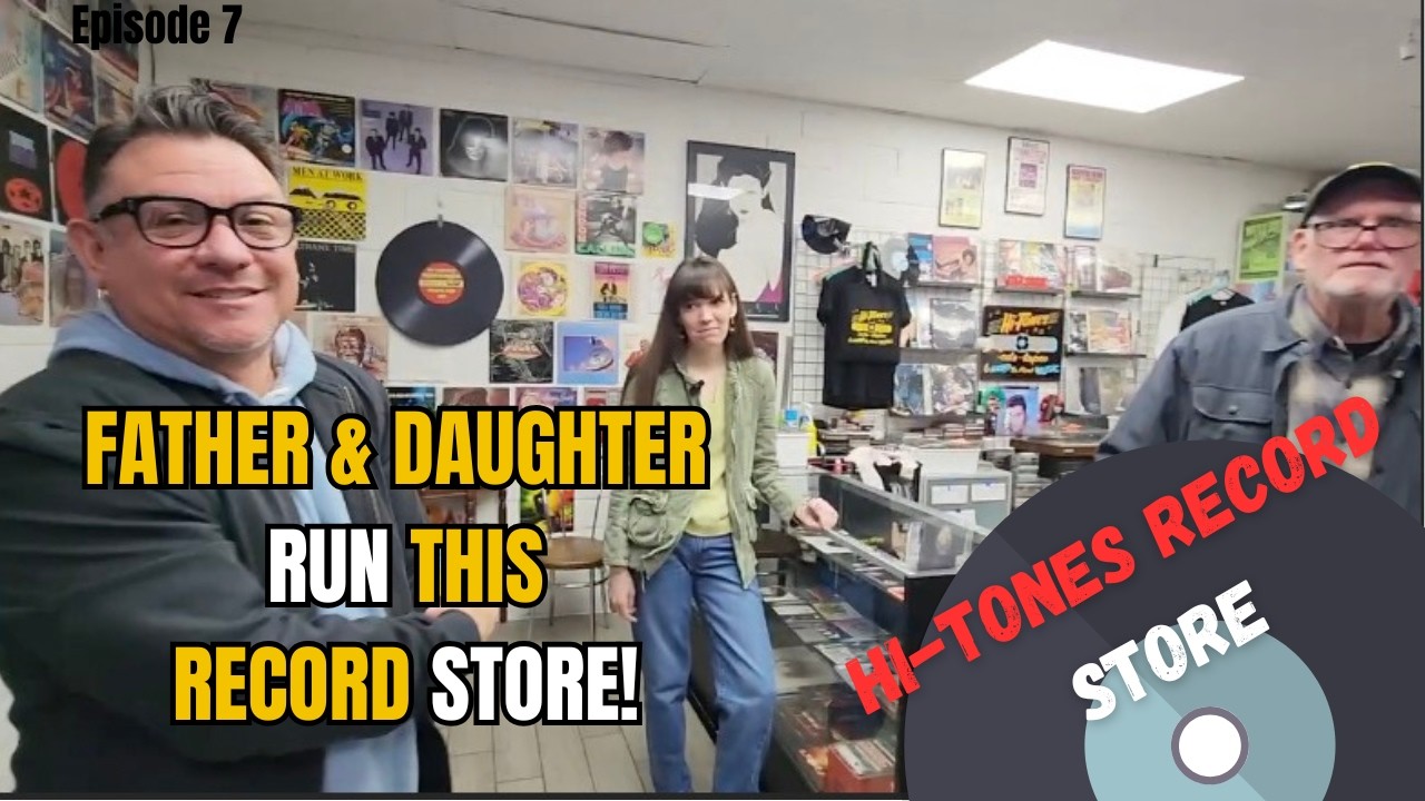 Father & Daughter Run This Record Store! | Hi-Tones Records