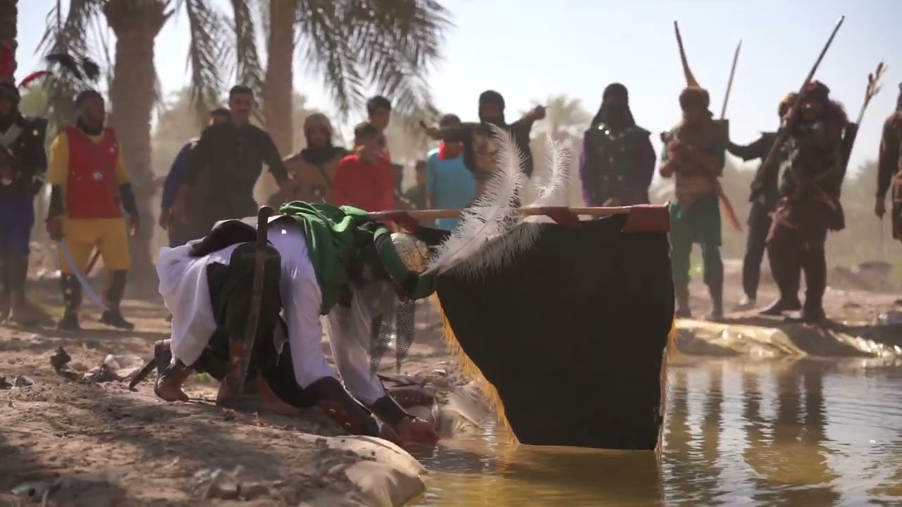 تشابية مقتل الامام العباس واخوته موكب حي الشهيد الصدر ناحية الامام